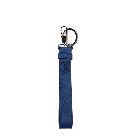 Burberry Blue Leather Keychains - Hilstor