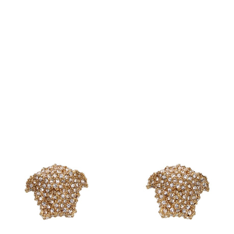 Versace Gold Brass Earrings - Hilstor