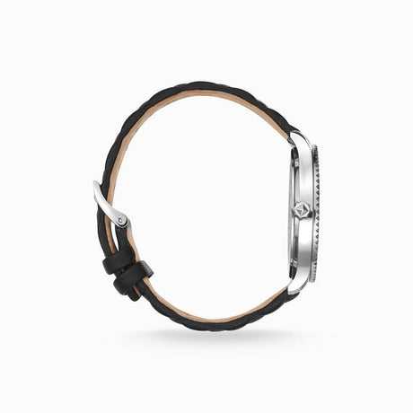 Thomas Sabo Black Leather Watch - Hilstor