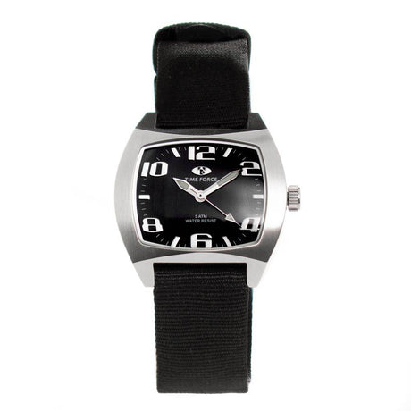 Time Force Black Nylon Watch - Hilstor