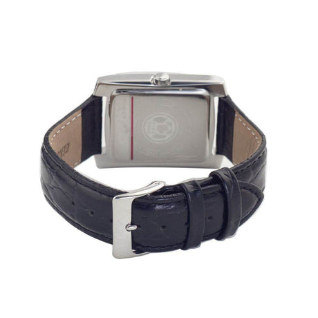 Time Force Black Leather Watch - Hilstor