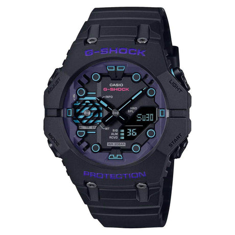 Casio Black Resin Watch - Hilstor