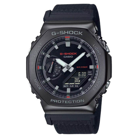Casio Black Fabric Watch - Hilstor