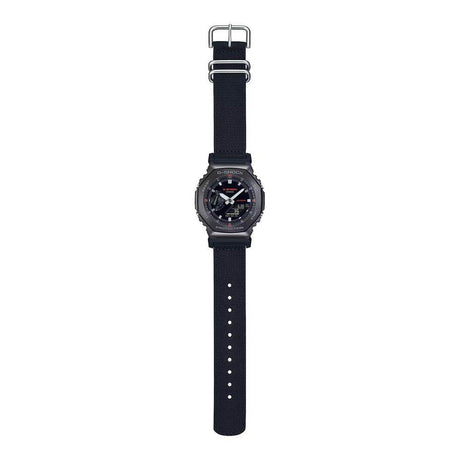 Casio Black Fabric Watch - Hilstor