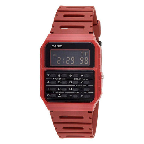 Casio Red Resin Watch - Hilstor
