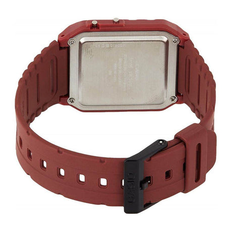Casio Red Resin Watch - Hilstor