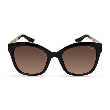 Kenneth Cole Black Injected Sunglasses - Hilstor