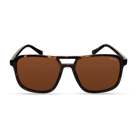 Kenneth Cole Brown Injected Sunglasses - Hilstor