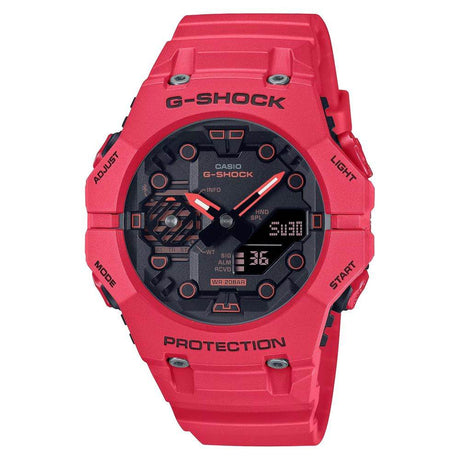 Casio Red Resin Watch - Hilstor