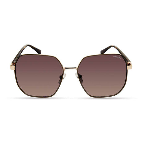 Kenneth Cole Gold Metal Sunglasses - Hilstor