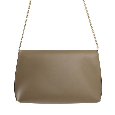 Giada Beige Leather Crossbody Bag - Hilstor