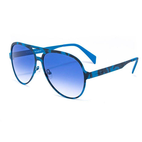 Italia Independent Blue Metal Sunglasses - Hilstor