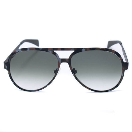 Italia Independent Brown Metal Sunglasses - Hilstor