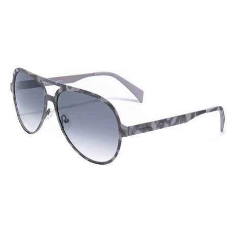 Italia Independent Gray Metal Sunglasses - Hilstor