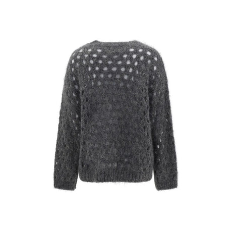 Brunello Cucinelli Perforated sequins Sweater