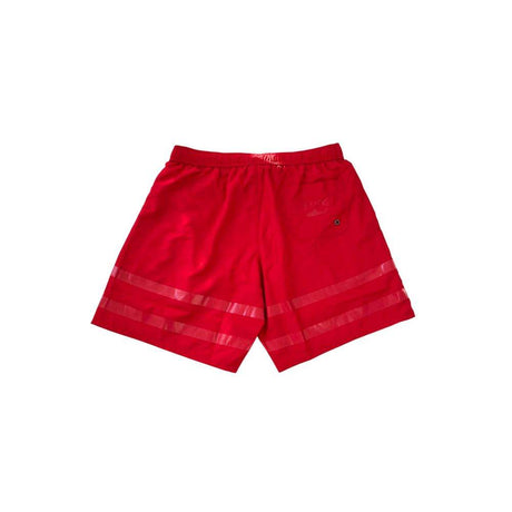 Iceberg Red Polyester Men's Swim Short - Hilstor