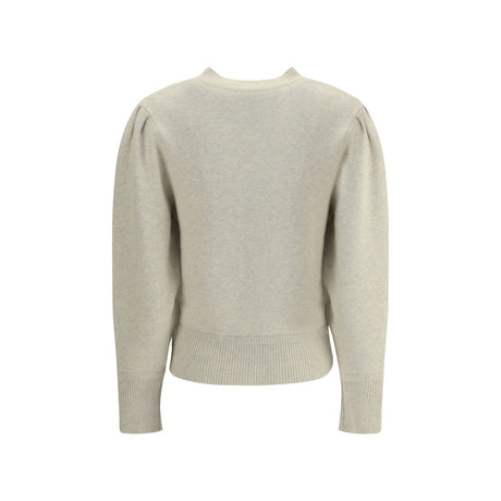 Marant Etoile Cream Cotton Sweatshirt