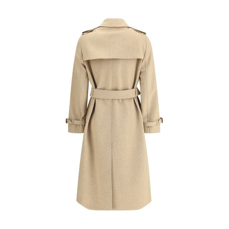 Burberry Beige Cashmere Coat