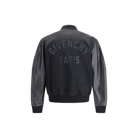Givenchy Black Cotton Bomber