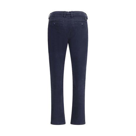 Jacob Cohen Blue Cotton Casual Pants