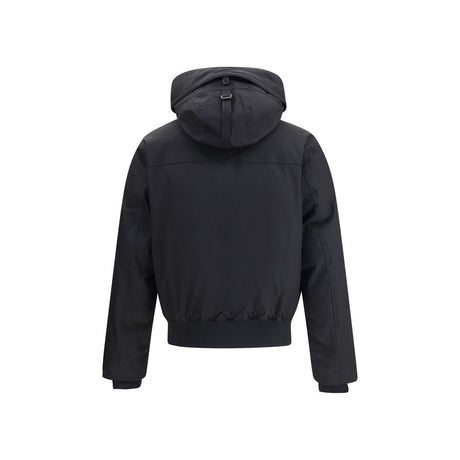 Dsquared² Black Polyester Bomber