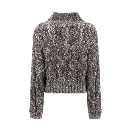 Brunello Cucinelli Braided Cardigan
