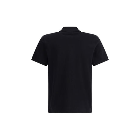 Moose Knuckles Black Cotton Polo Shirt