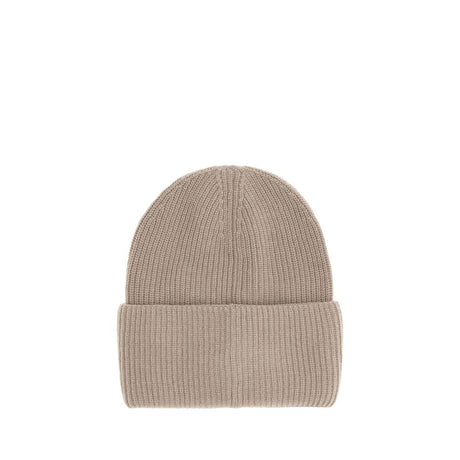 Moncler Beige Wool Beanie