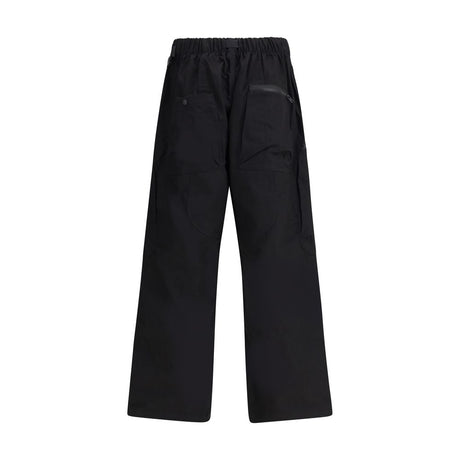 Y-3 Black Cotton Cargo Pants