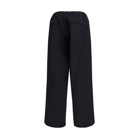 Y-3 Black Nylon Casual Pants