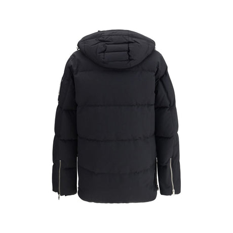Moose Knuckles Black Goose Down Coat