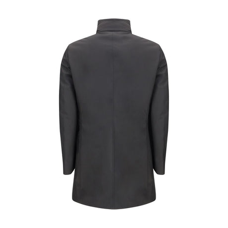 MooRER Black Polyester Coat