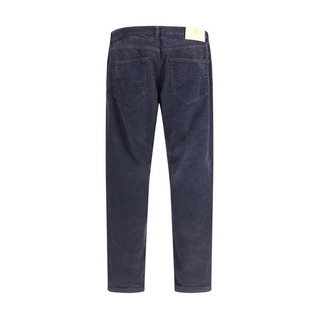 PT Torino Blue Cotton Casual Pants