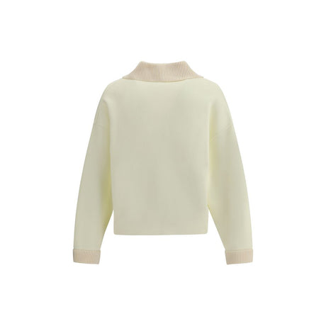 Jacquemus Cream Cotton Sweatshirt