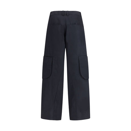 Jacquemus Black Cotton Cargo Pants