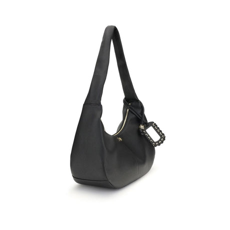 Ganni Black Recycled Polyester Shoulder Bag