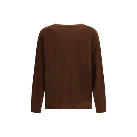 Laneus Brown Cashmere Cardigan