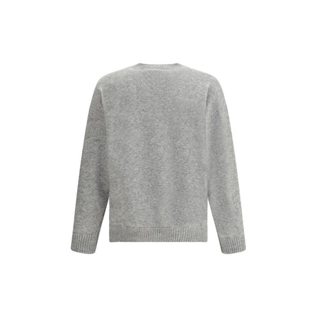 Laneus Gray Cashmere Cashmere Sweater