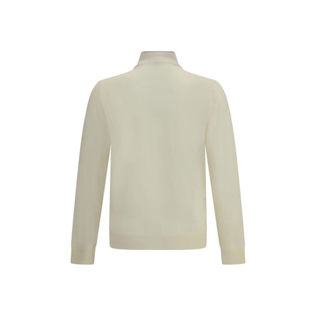 Cruna Cream Wool Turtleneck