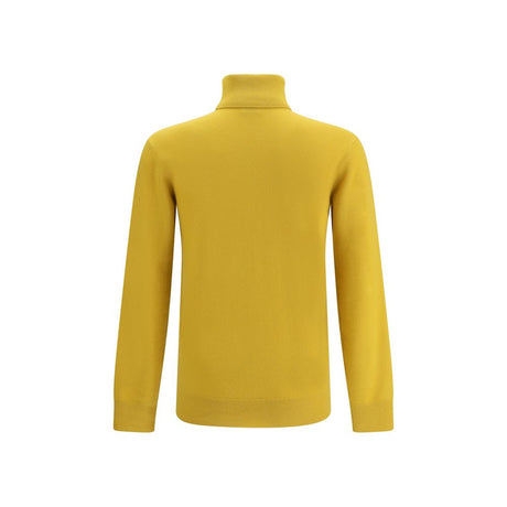 Saint Laurent Yellow Cashmere Turtleneck