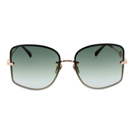 Maje Rose Gold Metal Sunglasses