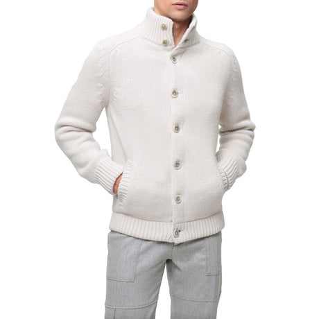 Herno White Wool Men's Jacket