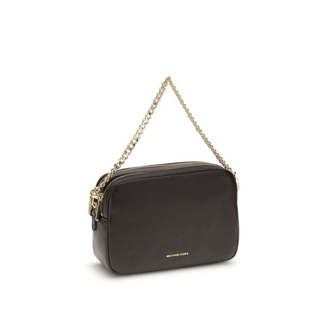 Michael Kors Brown Calf Leather Bos Taurus Shoulder Bag