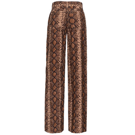 PINKO Brown Cotton Women's Corduroy Pant