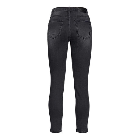 PINKO Black Cotton Women Jeans