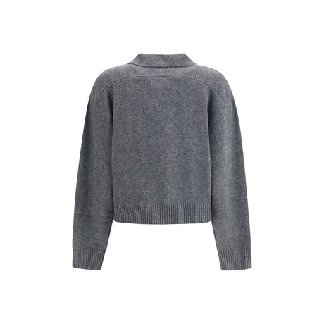 Loulou De Saison Gray Cashmere Cashmere Sweater