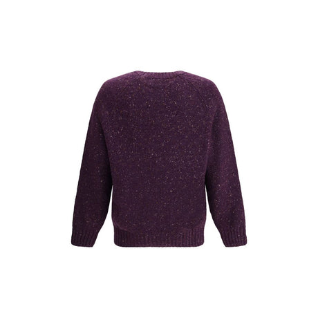 Brunello Cucinelli Purple Cashmere Sweatshirt