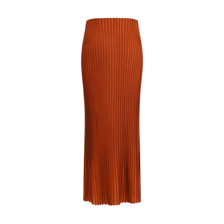 Gabriela Hearst Long Knitted Skirt with narrow ribs