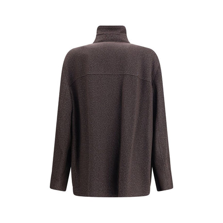 Brunello Cucinelli Brown Cashmere Coat