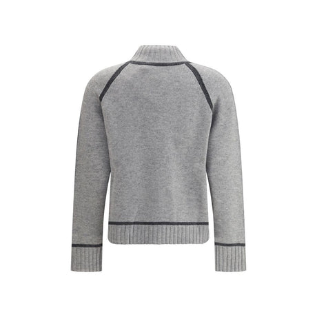 Max Mara Gray Wool Sweatshirt